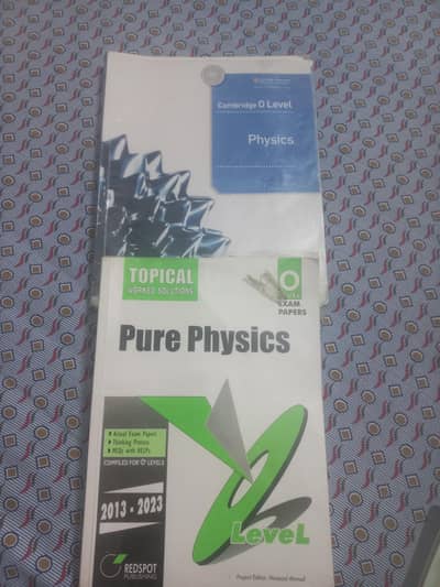 O levels Physics Book and past paper