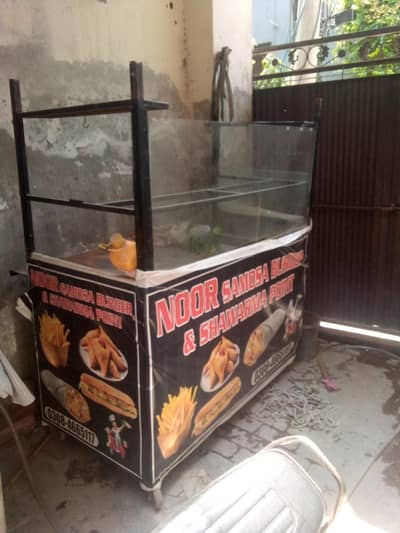 Running burger counter available for sale