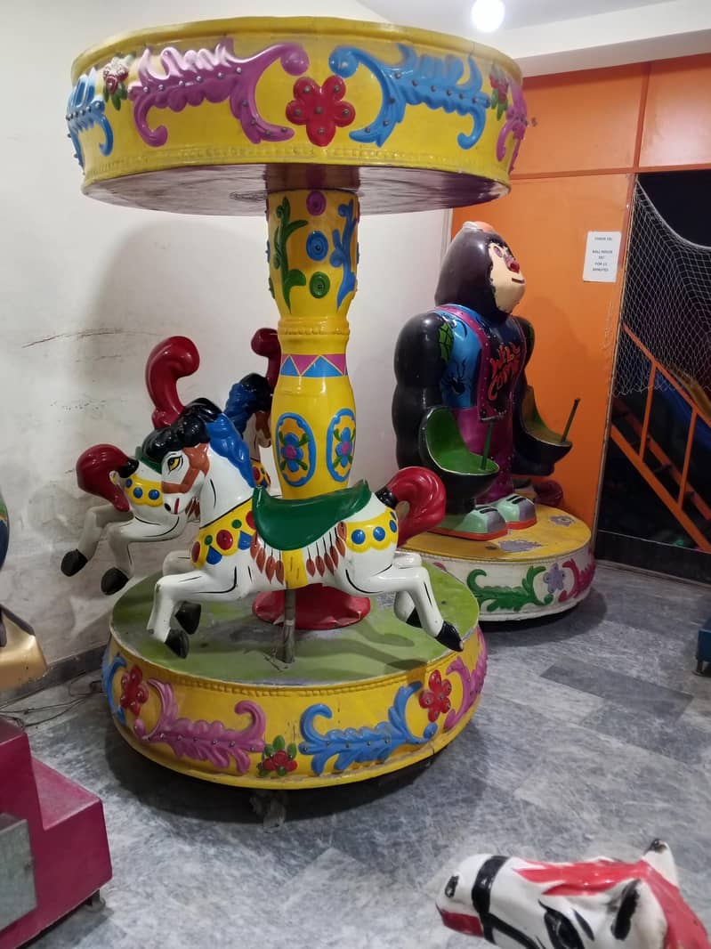 Token Rides & Play Area setup 8