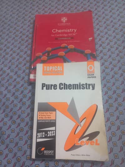 O levels Chemistry book and past papers