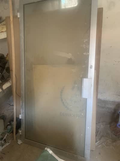 Glass door for office and home