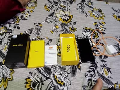 Poco X3 pro 6 Gb 128gb With box and charger with expire warranty card