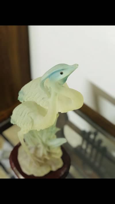 Decorative Twin Crane Showpiece