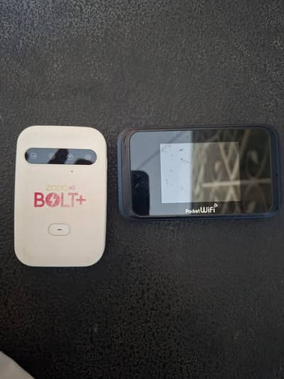 zong 4 device and Huawei pocket wif for sale