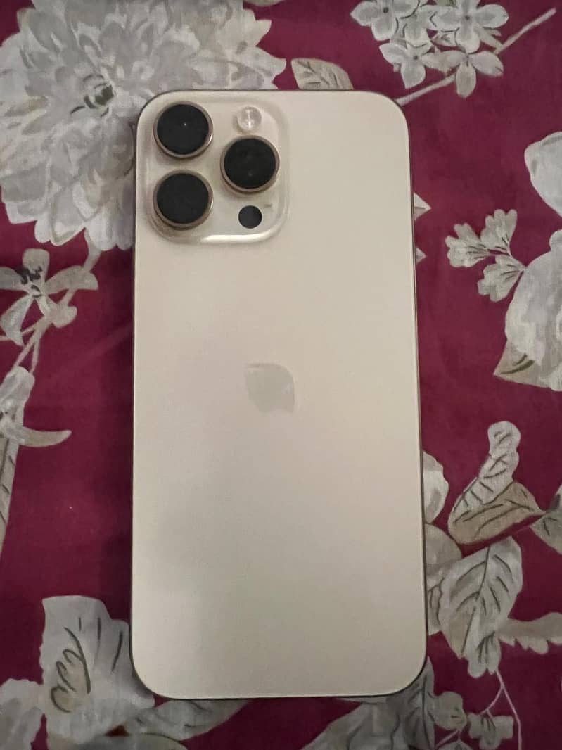 Apple iPhone 16 Pro Max(with box). 0