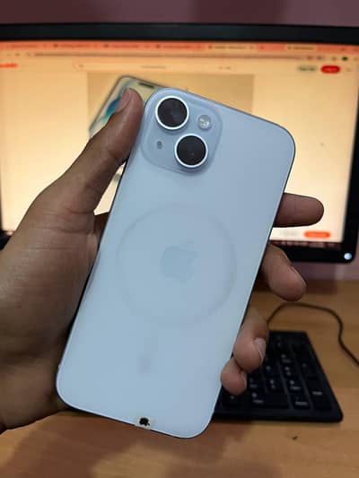 IPhone 15 JV 128GB Blue | 100% Battery | Box Available | Like New