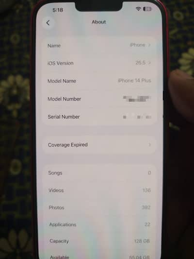 Apple iPhone 14 plus