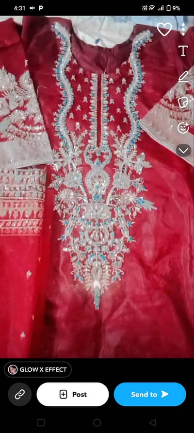 Maroon Party Wear 