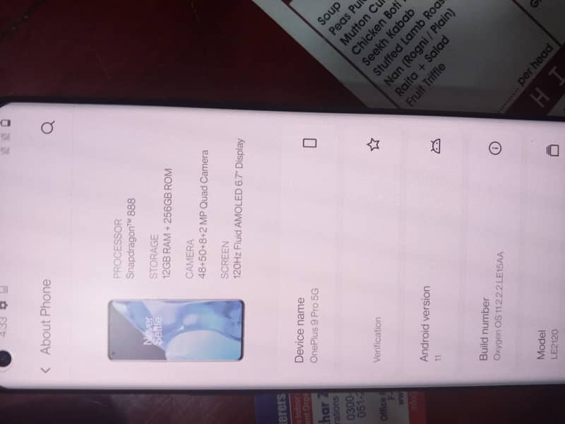 One Plus 9 Pro 6