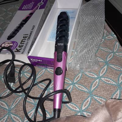 curler+straightener + blow brush