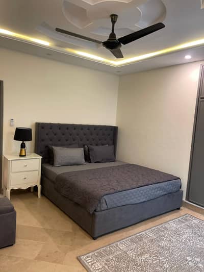 Per day one bedroom available for rent in e11 Islamabad