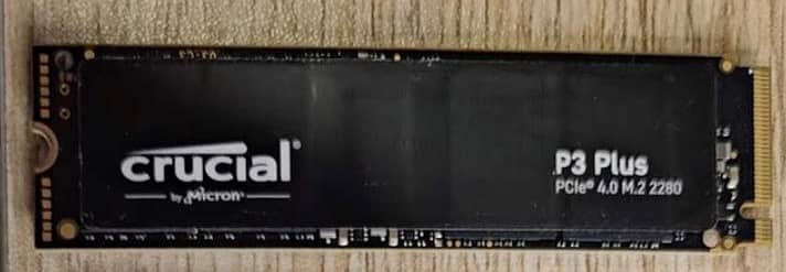 Crucial P3 Plus 4TB M. 2 NVMe SSD - PCIe Gen4