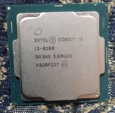 Intel Core i3-8100 8th Gen 3.6GHz Processor - Used