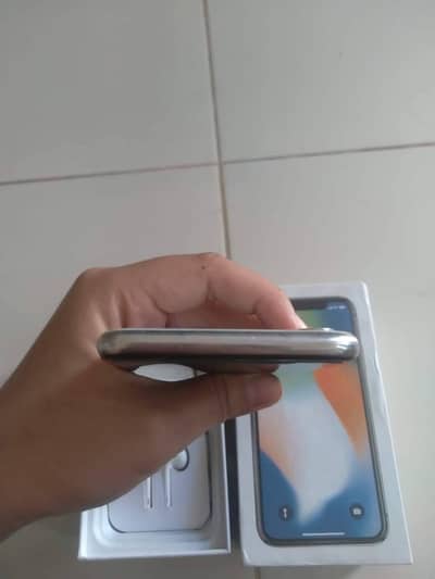iphone x 256GB  (no open no repair) (PTA approved) all ok