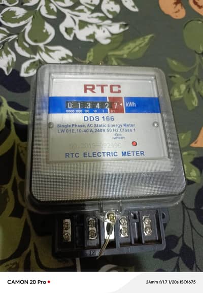electric check meter for sale look like new