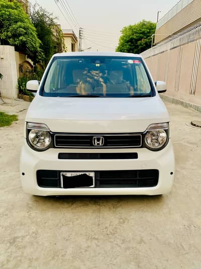 Honda N Wgn 2026 model pearl white in very excellent condition