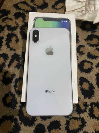 iphone x 256GB  (no open no repair) (PTA approved) all ok