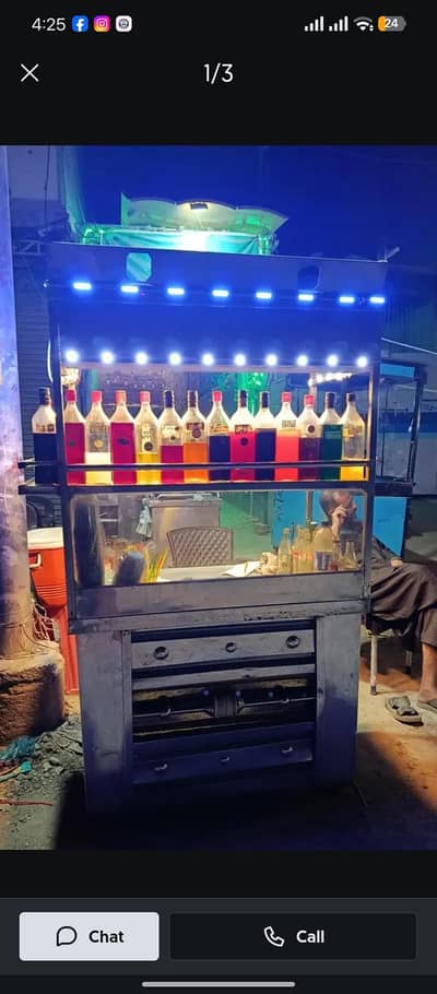 Stainless Steel Limca Counter