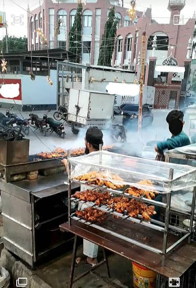 Complete Bar B Q & Chai ka Setup