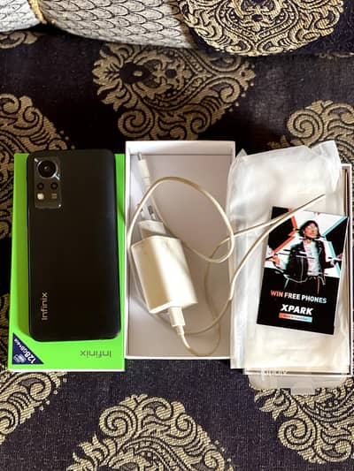 infinite note 11 4+3ram 128 memory all ok box charger 