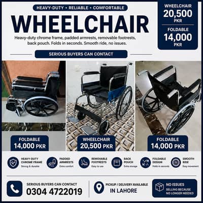 Heavy Duty Wheelchair For Sale/Foldable wheelchair/imported wheelchair