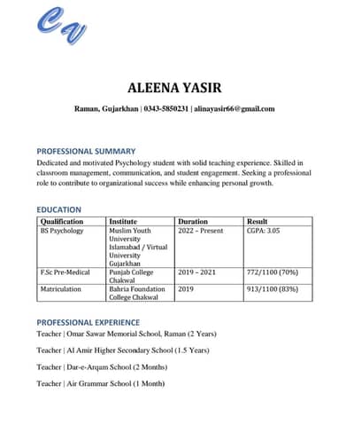 Education Teacher
