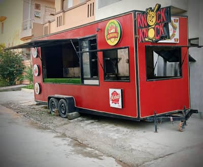 20×6 premium Food Cart / Food Cart For Sale - Demand 12 Lakh