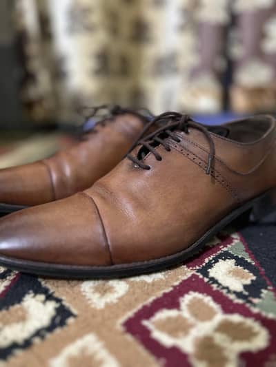Urban Sole Men's Brown Shoes | 4-5 Times Worn Only