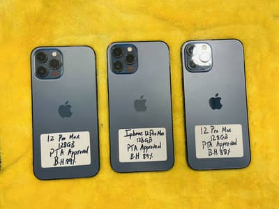 Apple iPhone 12 Pro Max 128Gb Pta 89% battery health waterpacked