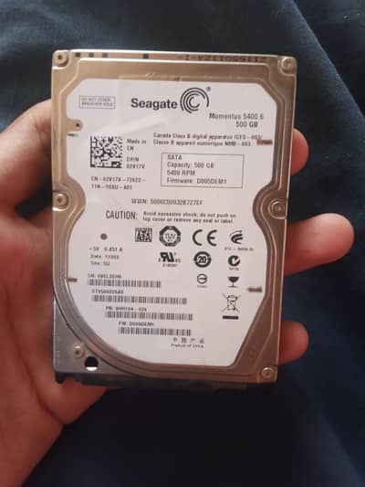 500GB Hard disk for sell