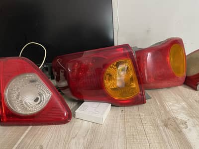 Toyota Corolla 2009-10 Backlights in Good Condition For Sale