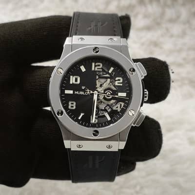 HUBLOT Leather Strap| Date Working| Master lock