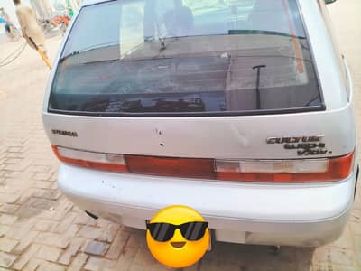 Suzuki cultus 2004 model chil ac front tyre new i aur back tyre acchi