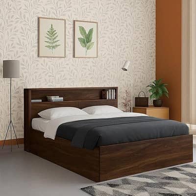 Modern Design Wooden Bed Set – reasonable price (Brand New)