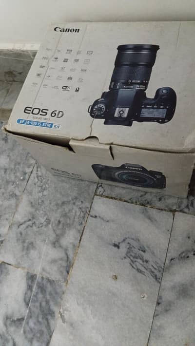 Canon 6d with 24-105mm stm