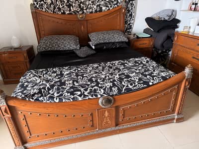 Wooden bedroom set