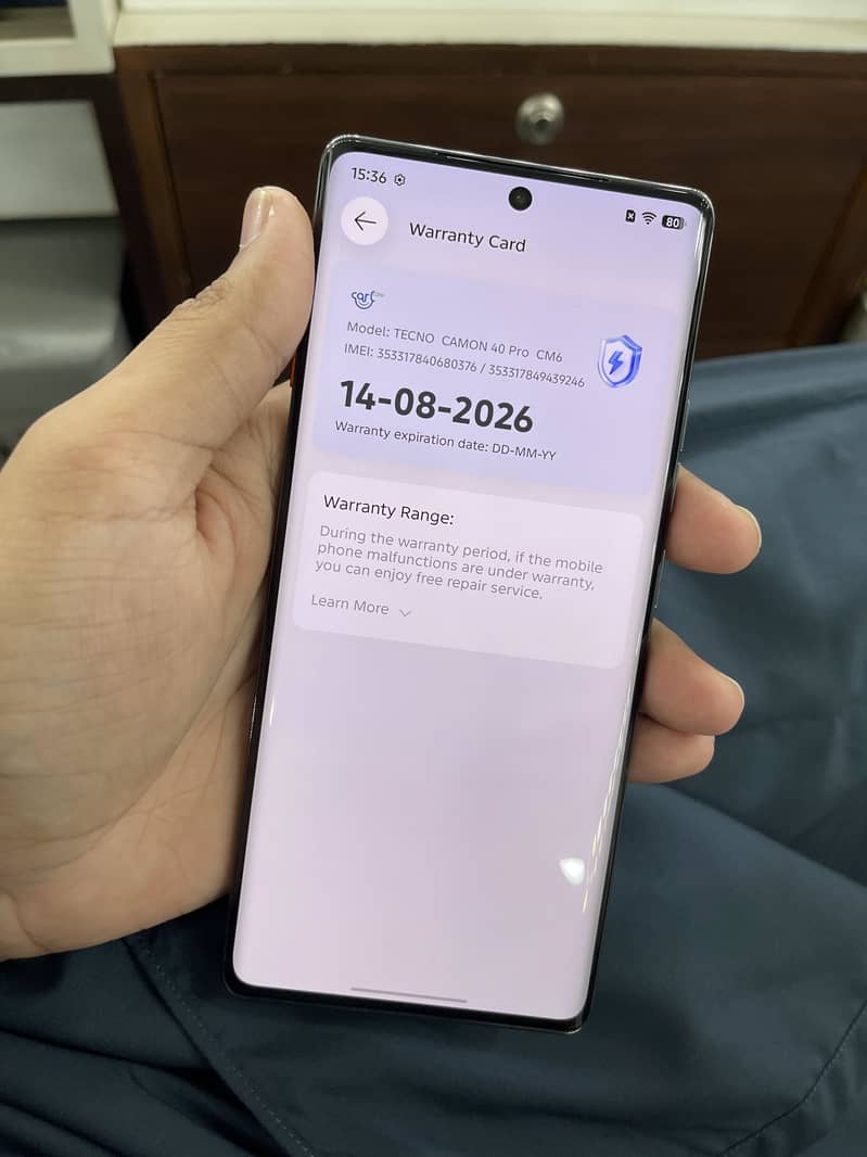 Tecno CAMON 40 Pro 1