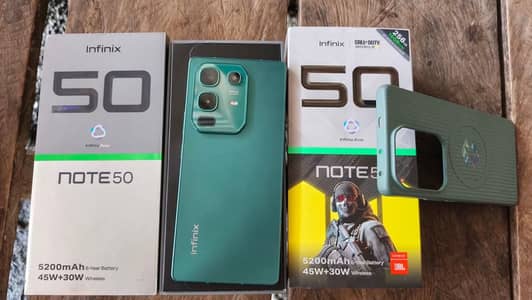 Infinix note 50 full box pta approved