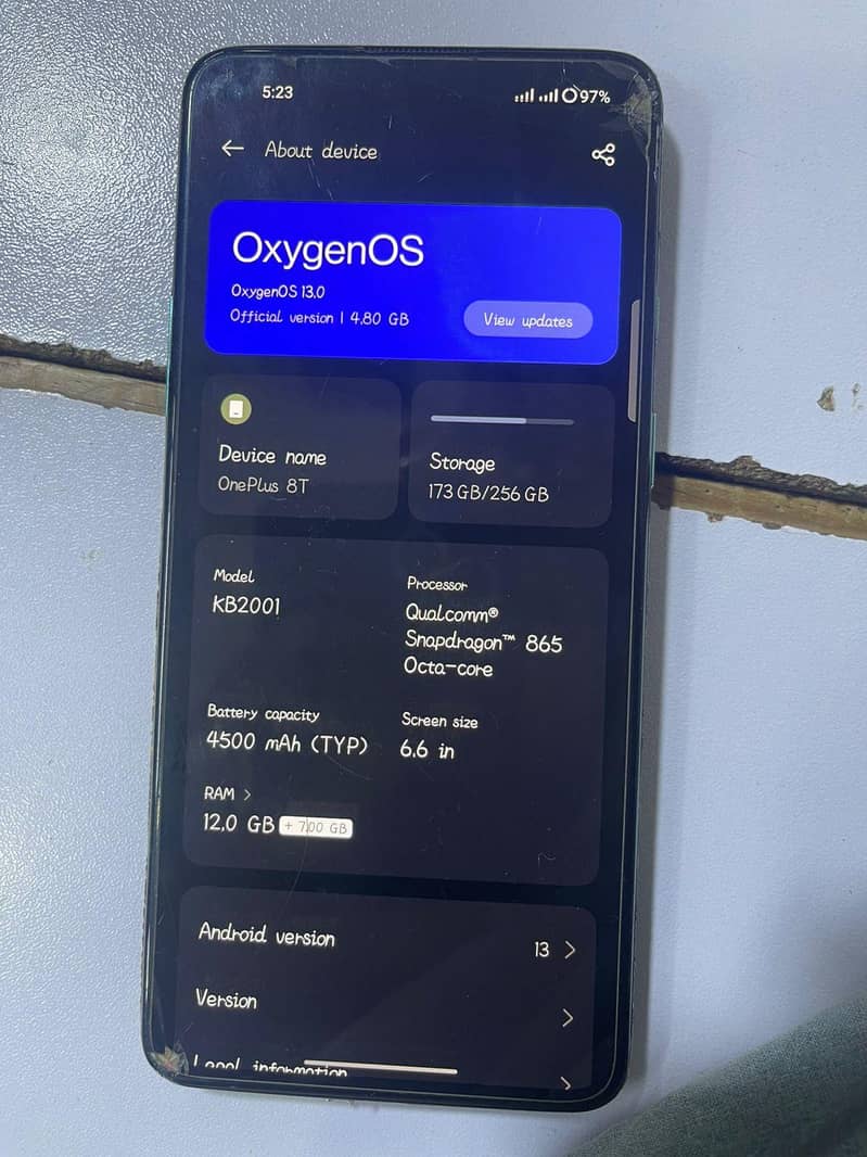 One Plus 8T Plus 0