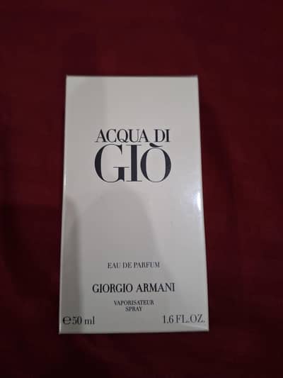 Giorgio Armani Acqua Di Giò EDP 50ml — Brand New Sealed