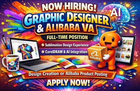Alibaba Account Manager + graphic designer