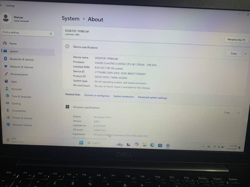Dell 7490 4