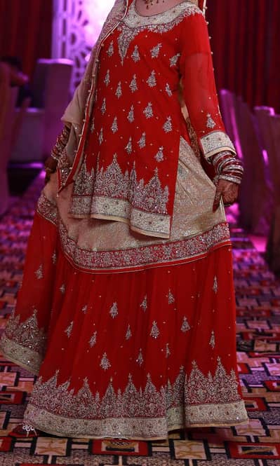 Bridal Sharara for Sale – Excellent Condition