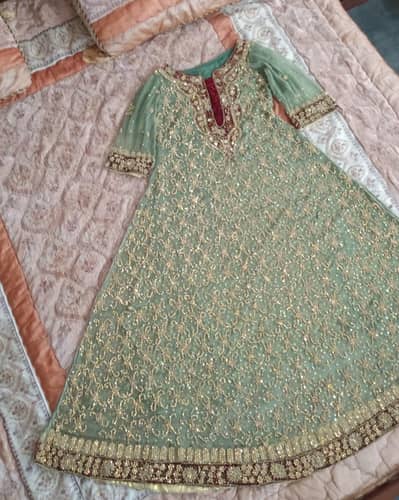 Bridal maxi for walima