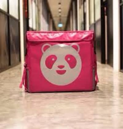 foodpanda bag and shirt for sale