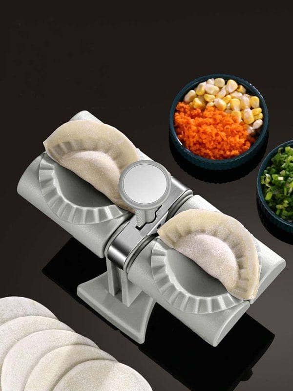 Automatic Dumpling Maker White Kitchen Tool 0