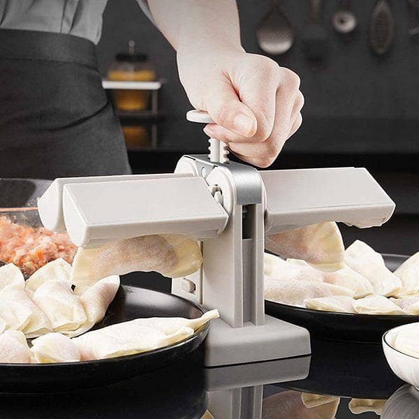 Automatic Dumpling Maker White Kitchen Tool 2