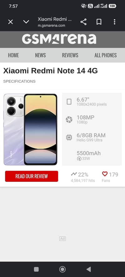 Xiaomi Redmi Note 14
