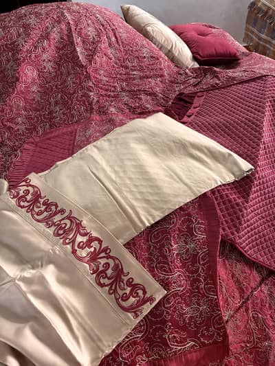 10 piece Chenone bridal set embroidery