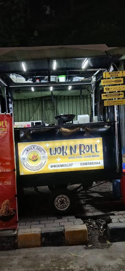 Running Business Food Cart
